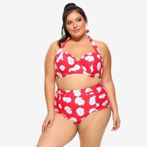 NWT Lilo and Stitch Plus Size Swim Top